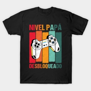 Divertida Futuro Papá Anuncio Embarazadas Para día del padre T-Shirt